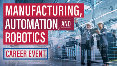 Manufacturing, Automation, and Robotics Career Event
