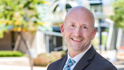 A headshot photo of Dr. CJ Wurster, President of Chandler-Gilbert Community College.