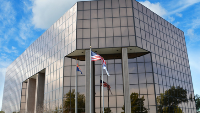 Exterior image of the Maricopa County Community College District office building