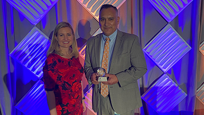 Image of City of Phoenix Mayor Kate Gallego and Chancellor Dr. Steven R. Gonzales