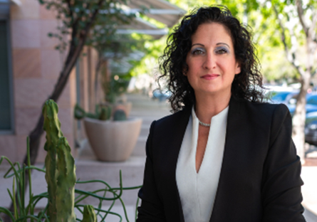 A headshot photo of Dr. Jess Evans, Vice Chancellor and Chief Information Officer of Maricopa Community Colleges
