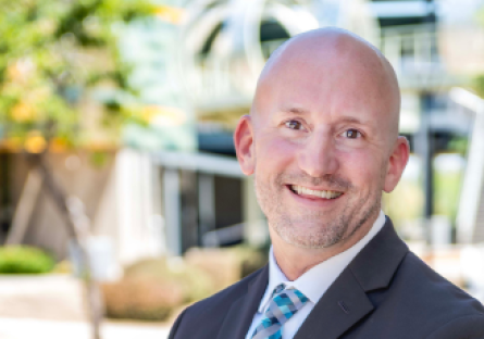 A headshot photo of Dr. CJ Wurster, President of Chandler-Gilbert Community College.