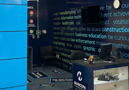An image of the MCCCD Junior Achievement of Arizona BizTown Storefront