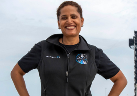 Image of Dr. Sian Proctor Inspiration4 Crew Head Shot