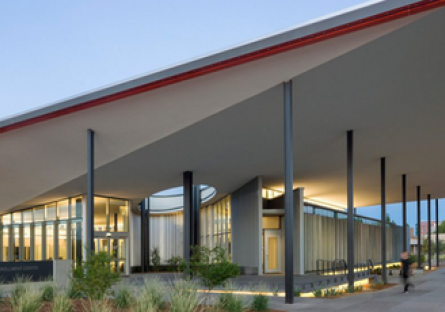 Exterior image of a Mesa Community College building